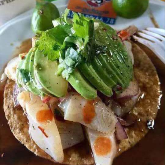 Tostada Callo de Lobina