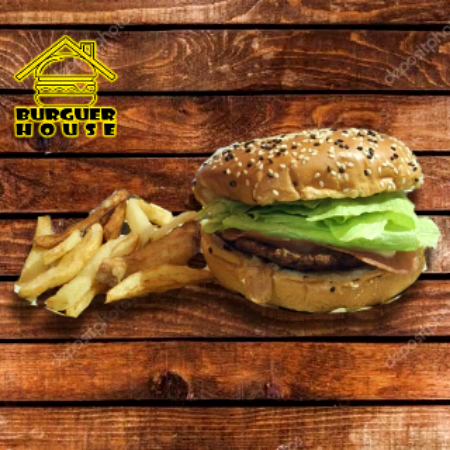 Hamburguesa con Papas