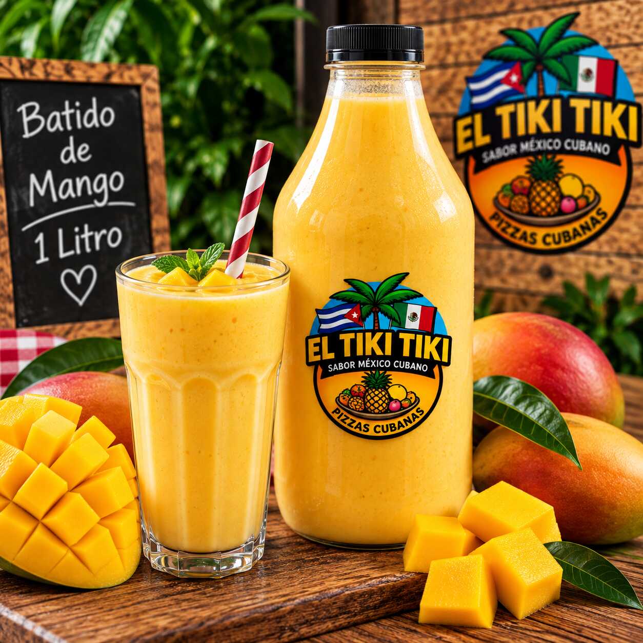 Batido de Mango 1 Litro