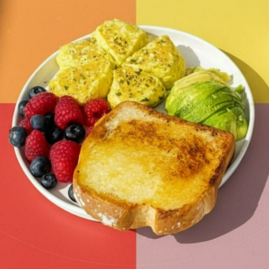 Omelette Fit Parmesano