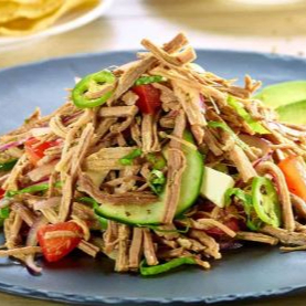 Tostada de Salpicón de Res