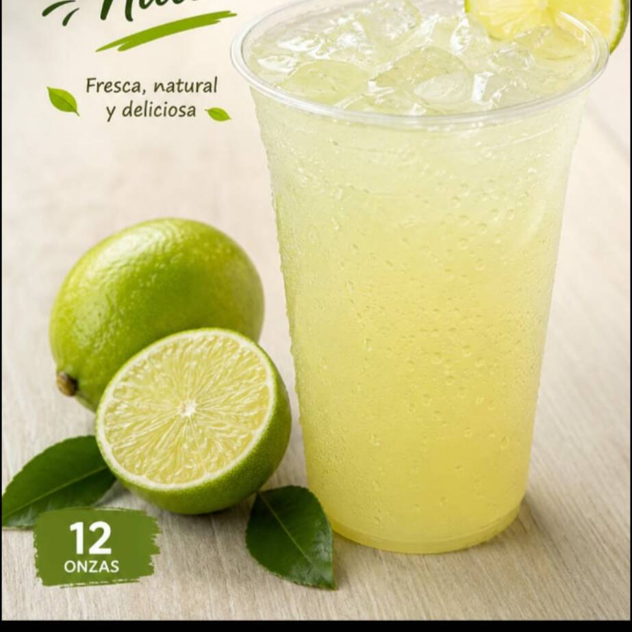 Limonada natural 12 onzas