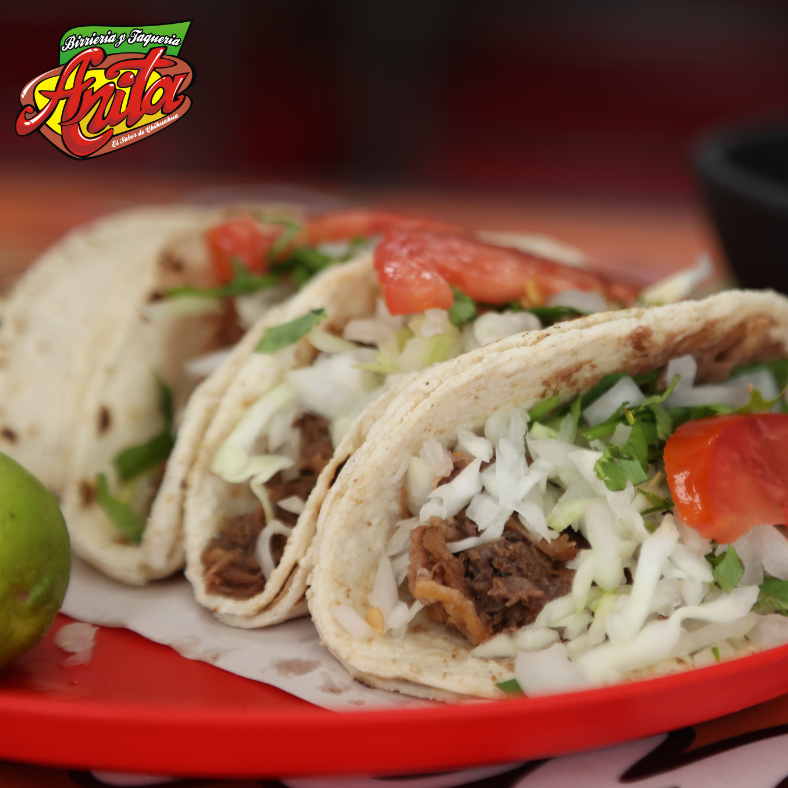 1 taco de barbacoa