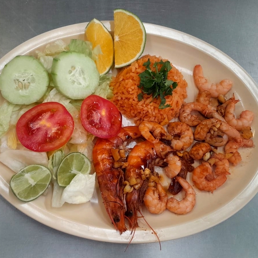 Camarones al Mojo de Ajo