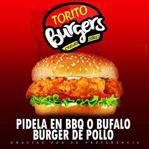 hambuguesa de pollo y torito boneless