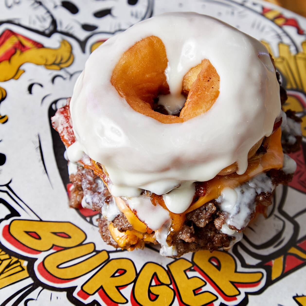 Fat Patty Donut Burger