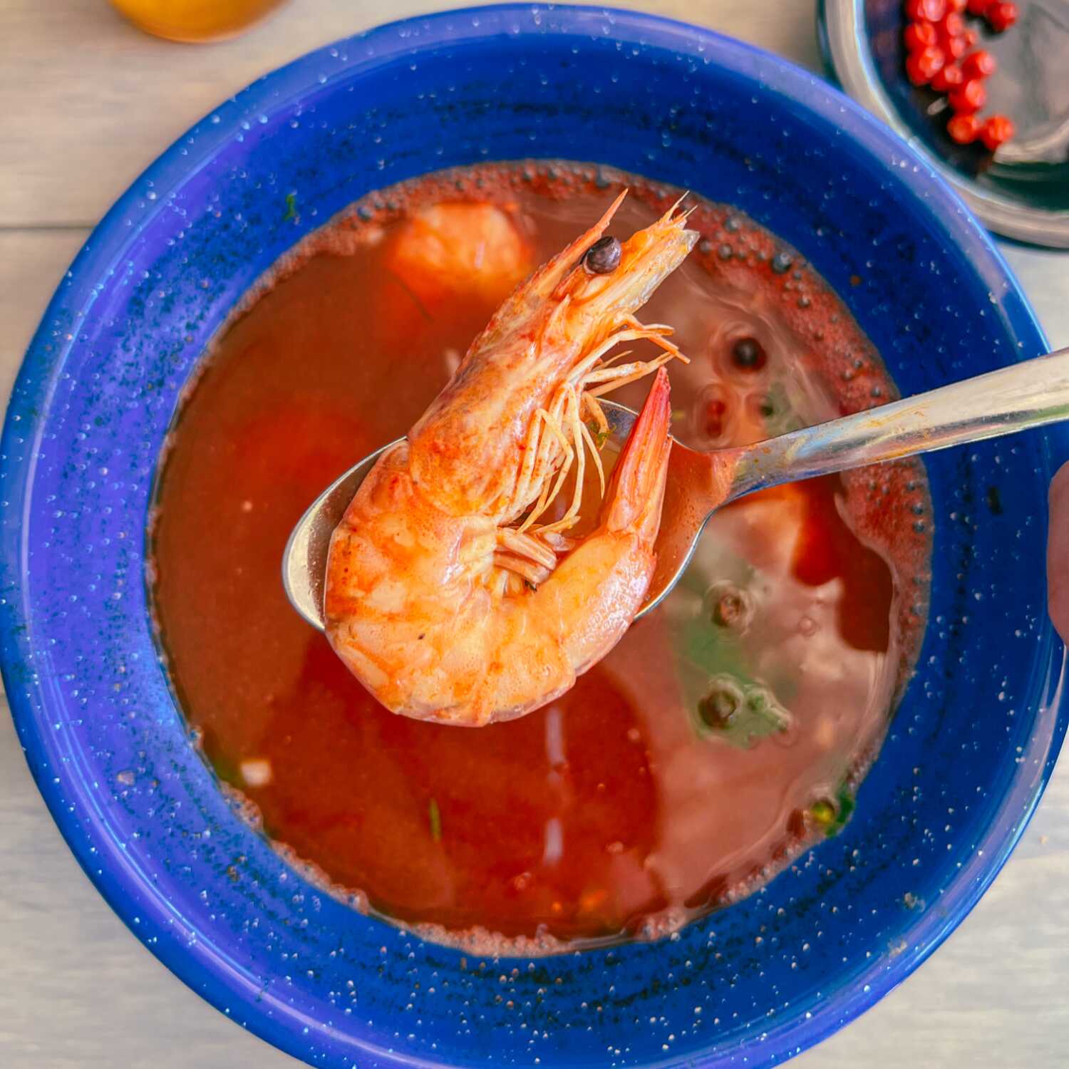 Caldo de Camarón