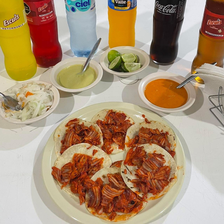 Ord de 5 tacos de pastor
