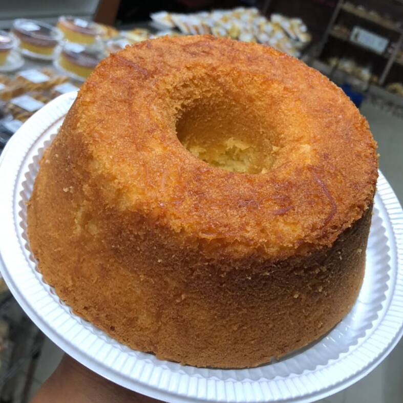 Bolo artesanal de Coco