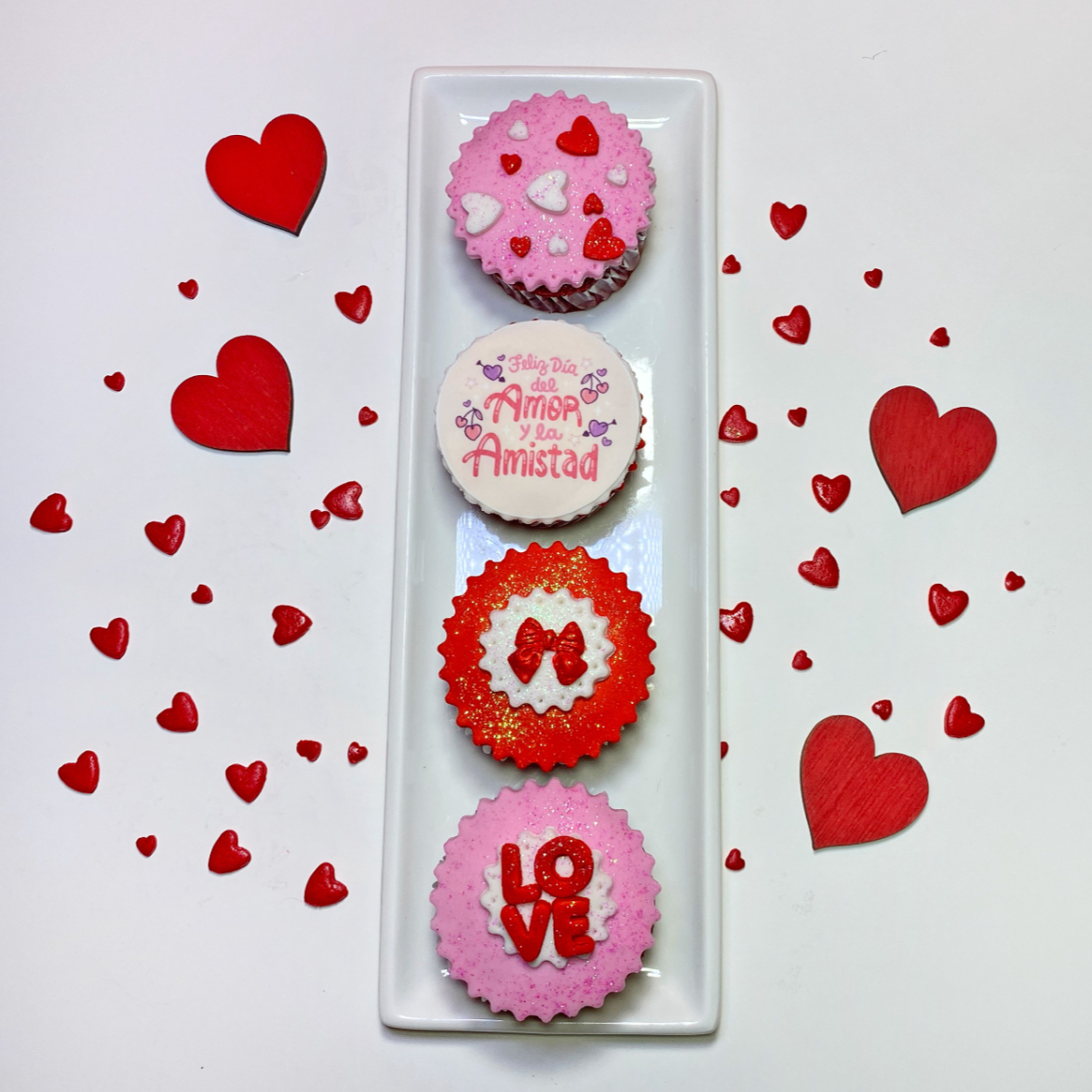 Cupcakes Amor y Amistad