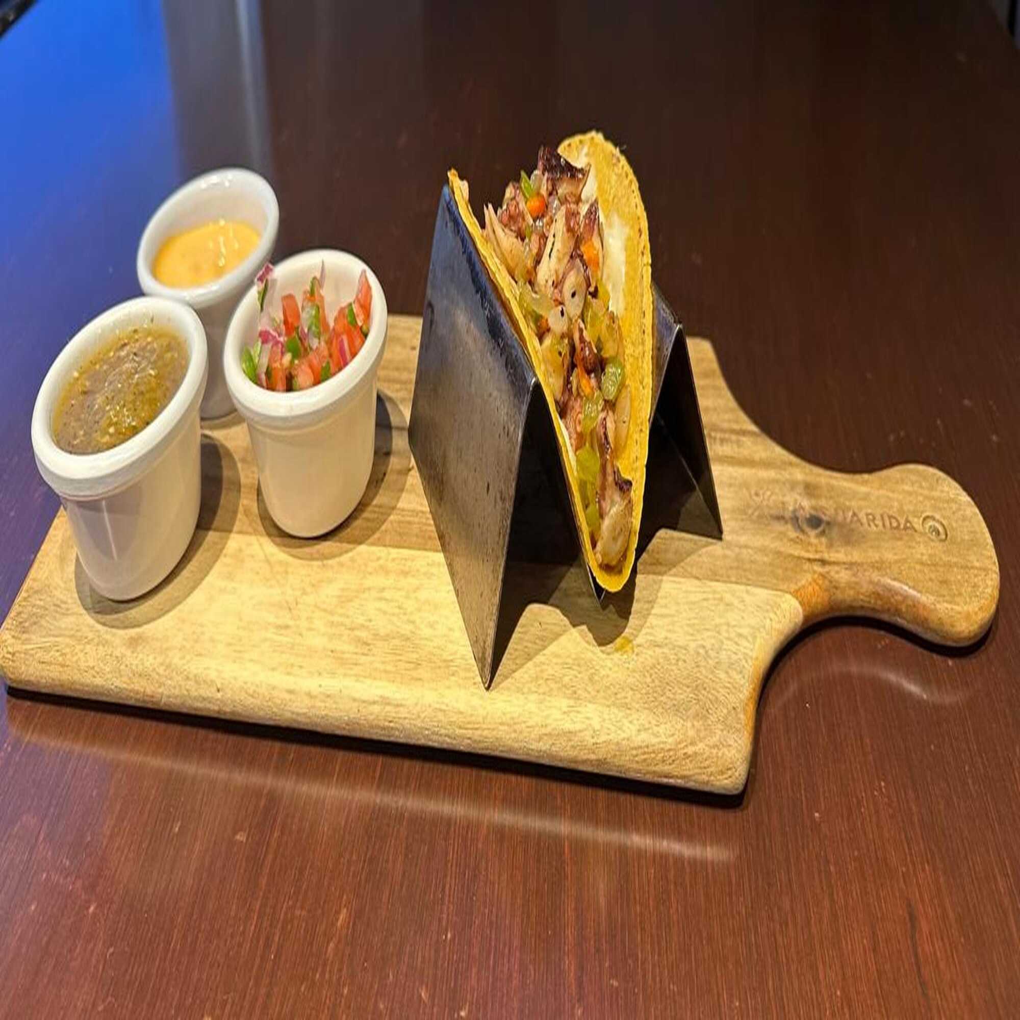 Taco de pulpo