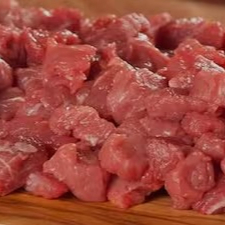 Carne bovina cortada em tiras- 500grs