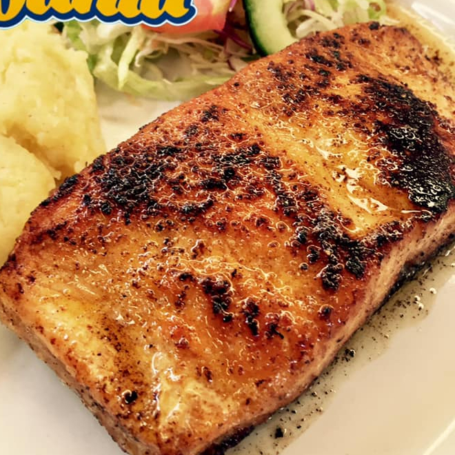 Salmon o Dorado a la Plancha