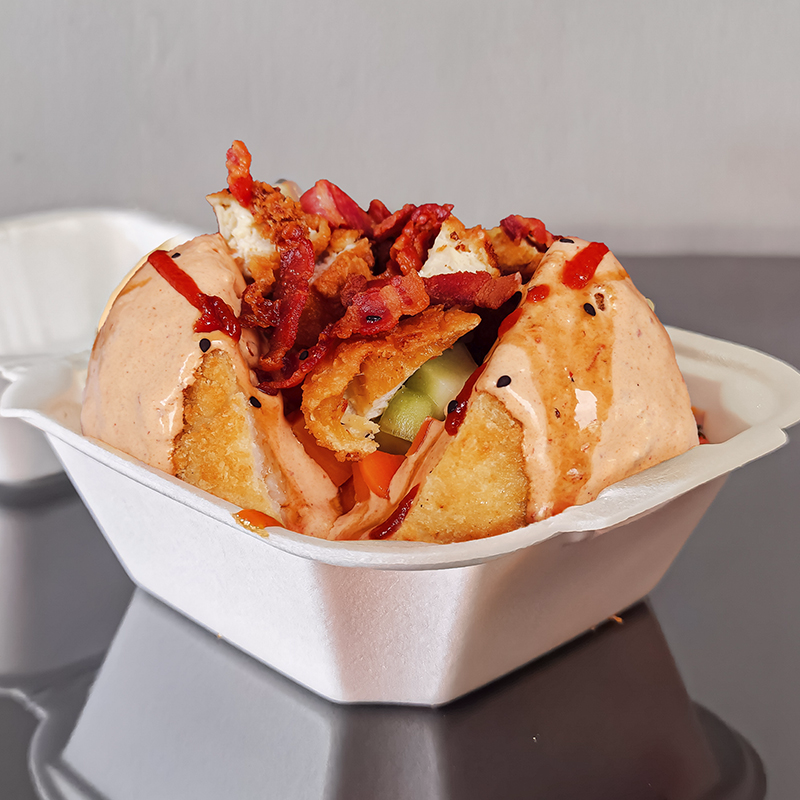 Bola de Arroz de Pollo