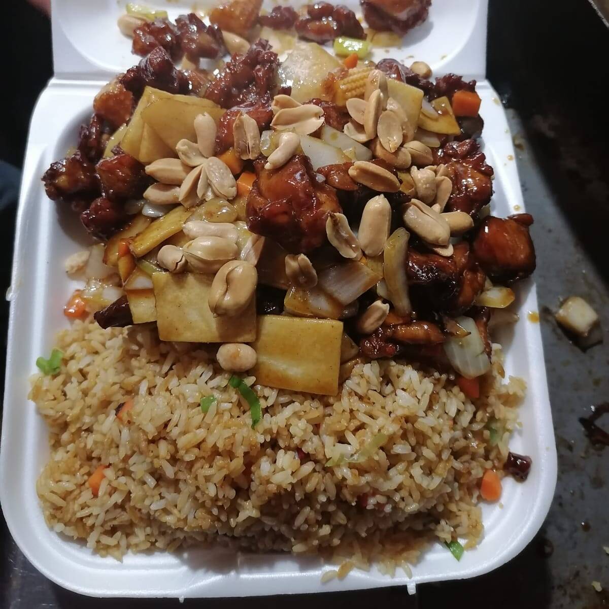 Lunch 7 Pollo Kung Pao Individual