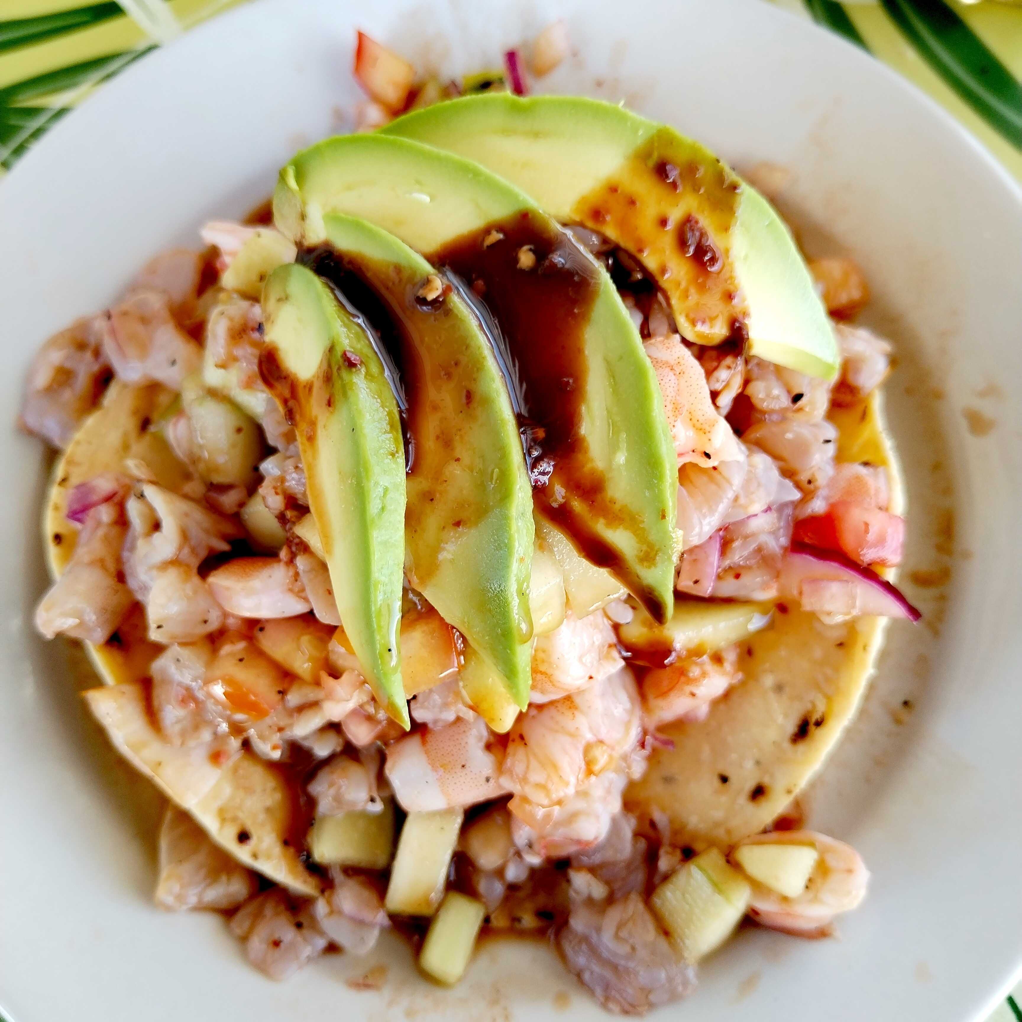 Tostada de Ceviche
