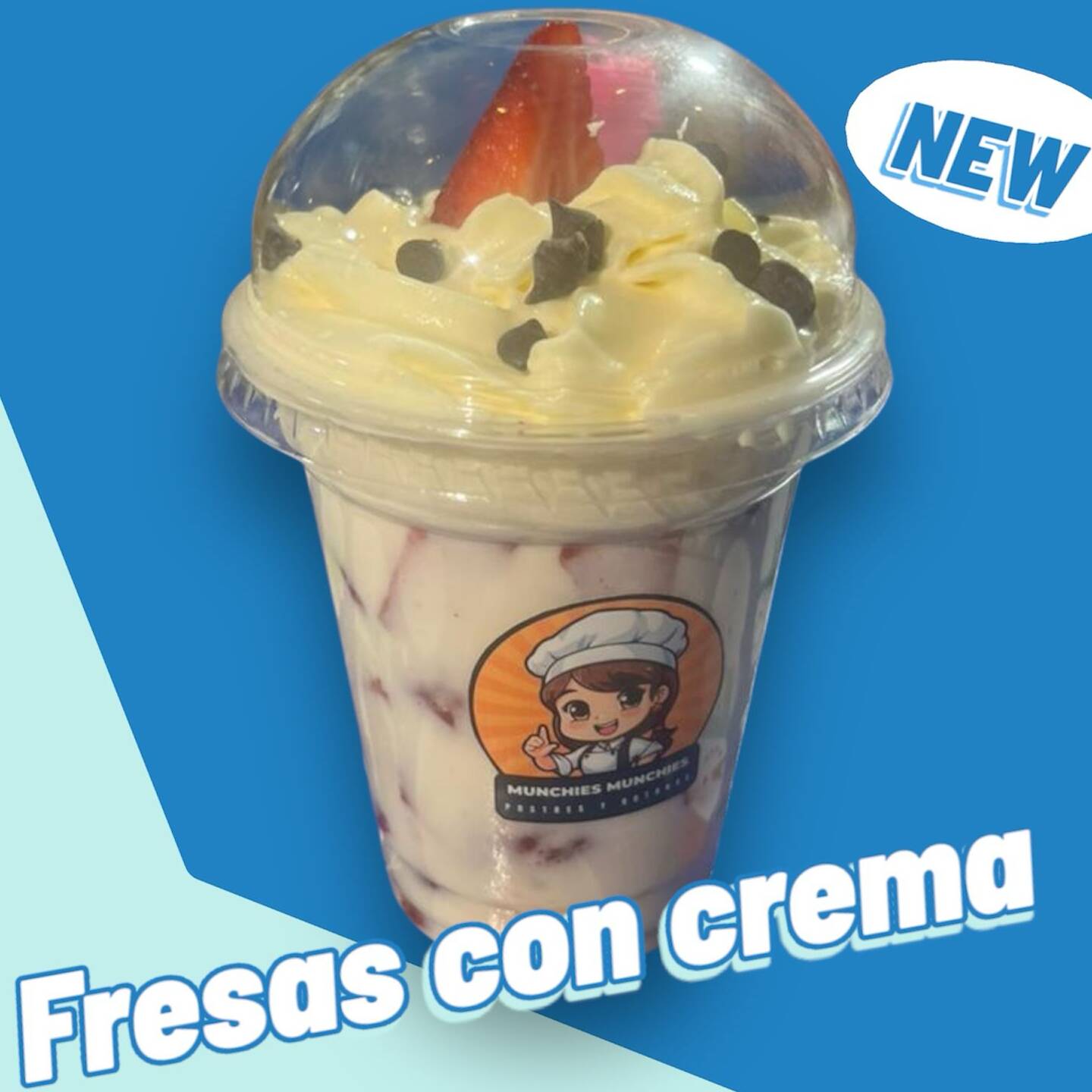 Fresas con Crema