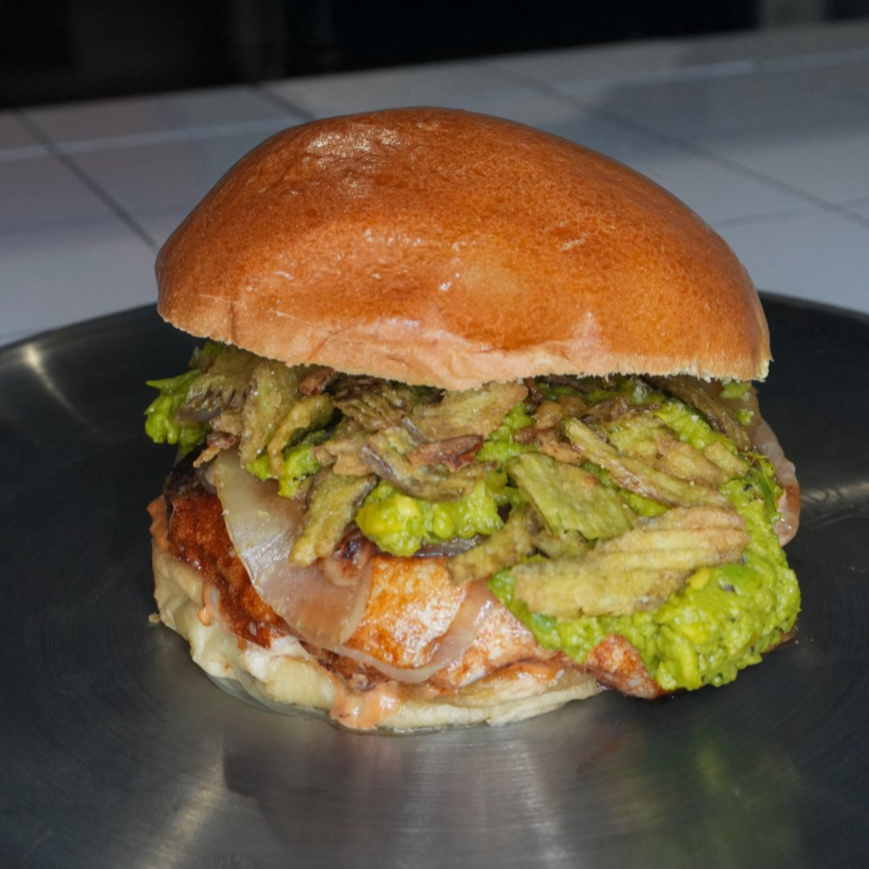 Guacamole Burger By Guacamole Bowl