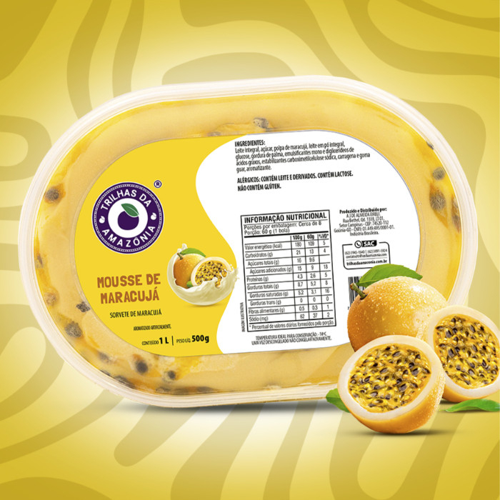 Se o próprio maracujá acalma, imagine o sorvete da fruta? Além de delicioso e cremoso, ajuda a combater o estresse e a ansiedade. Alérgicos: Contém Leite. Contém Lactose. Não Contém Glúten.