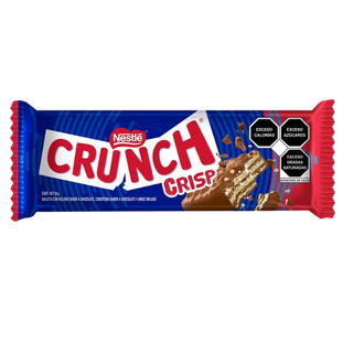 Crunch Crisp Nestlé 🍫✨ Crujiente y delicioso