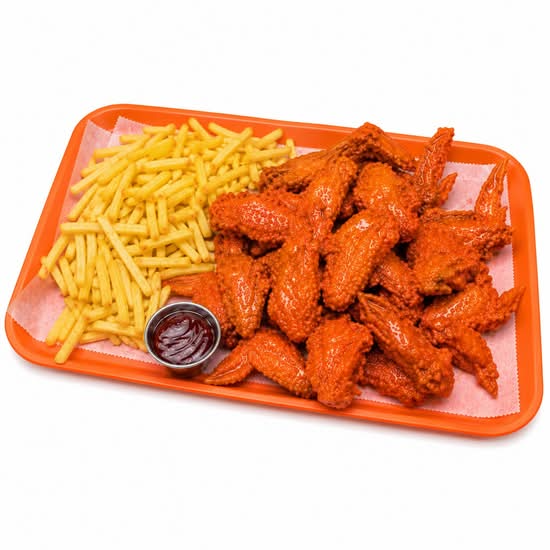 Alas Bandeja Familiar Bañadas