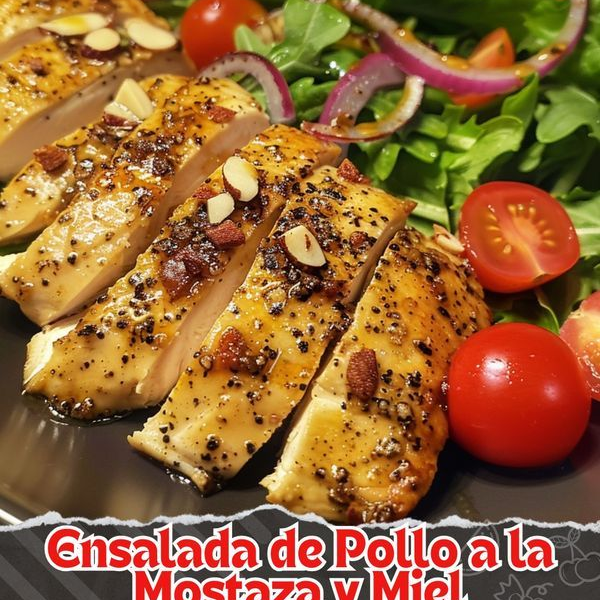 Pollo a la Miel y Mostaza