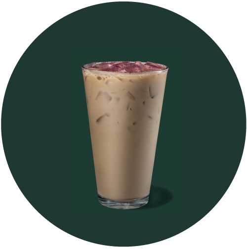 Lavanda Latte Helado
