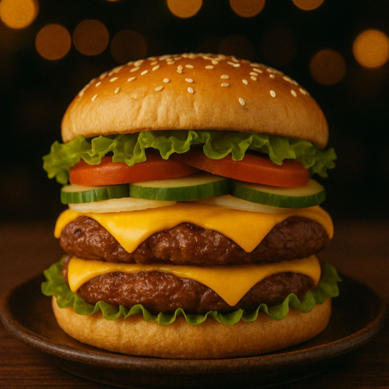 Hamburguesa Doble