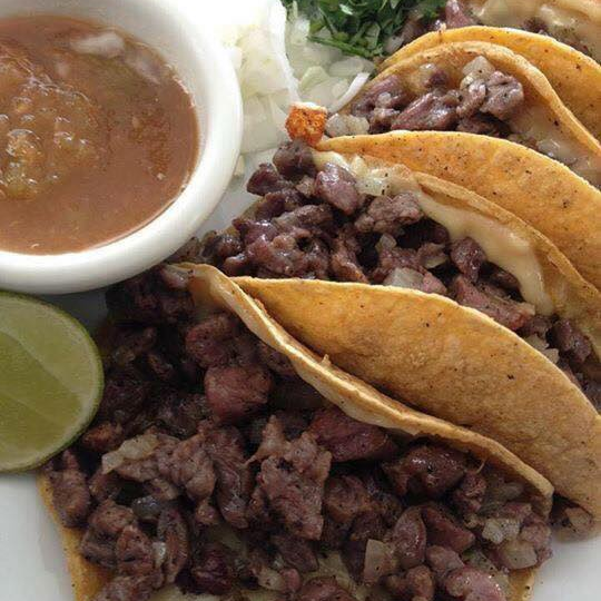 tacos de bisteq