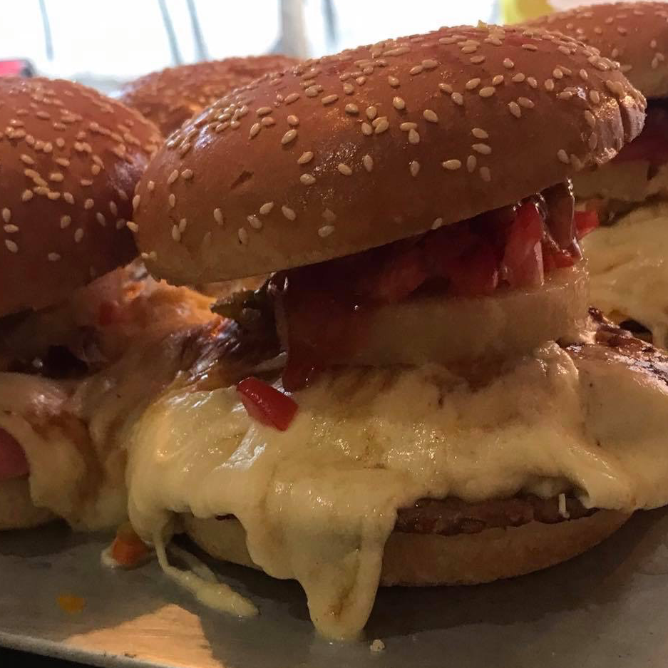 Hamburguesa Hawaiana