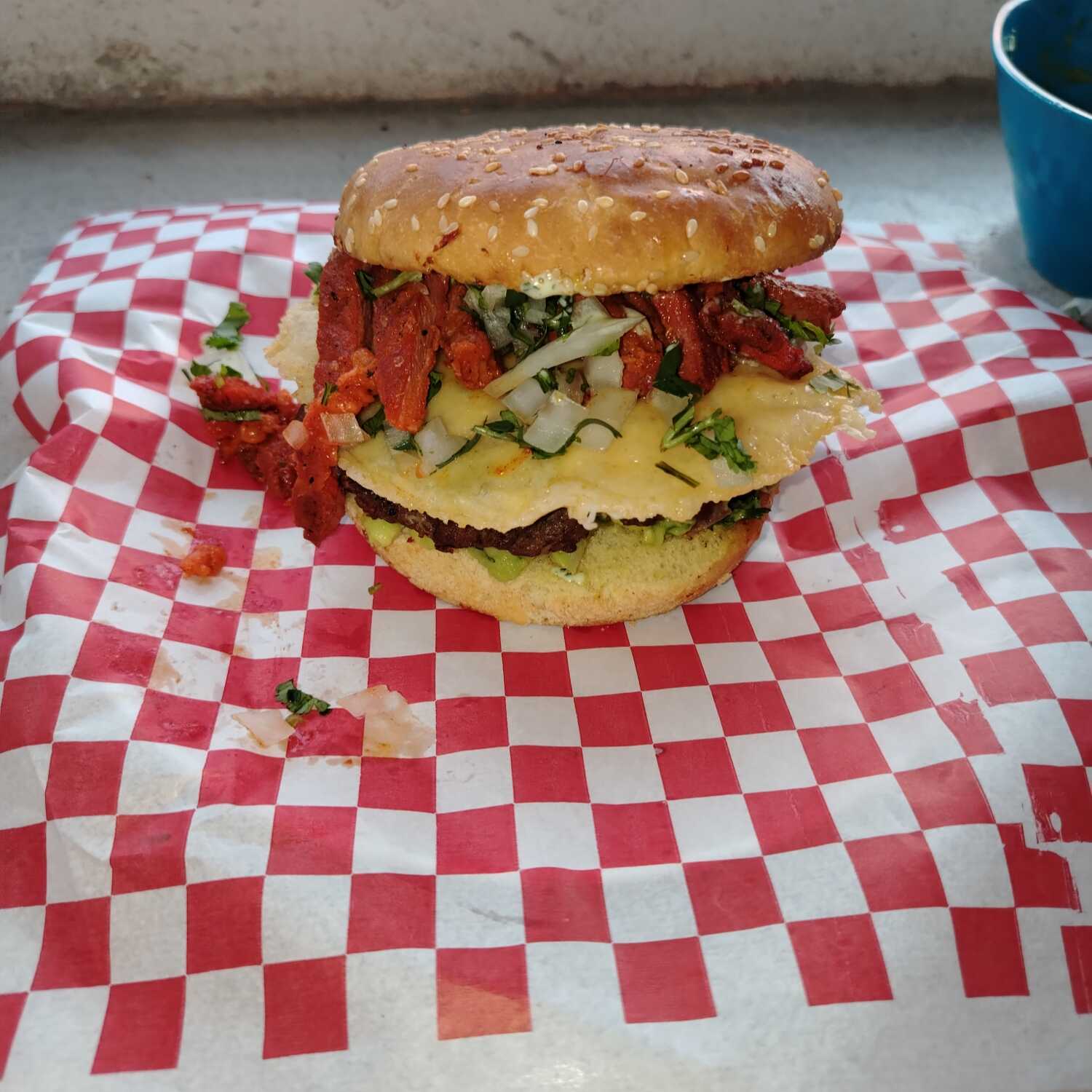 Hamburguesa "La Pastora"