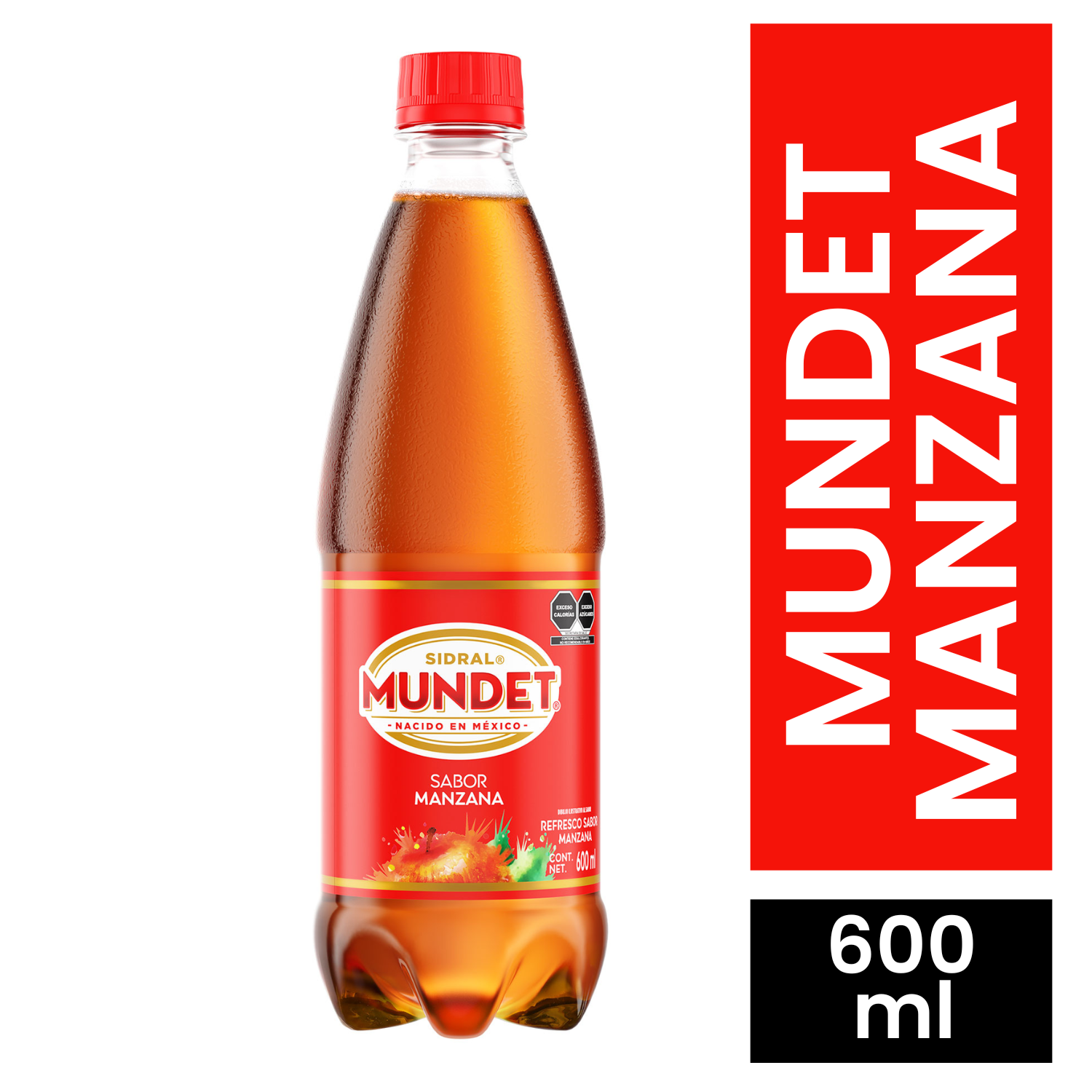 Sidral Mundet Manzana 600 ML