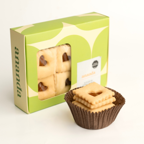 Alfajores Con Arequipe Sin Gluten 0%Azúcar Añadida
