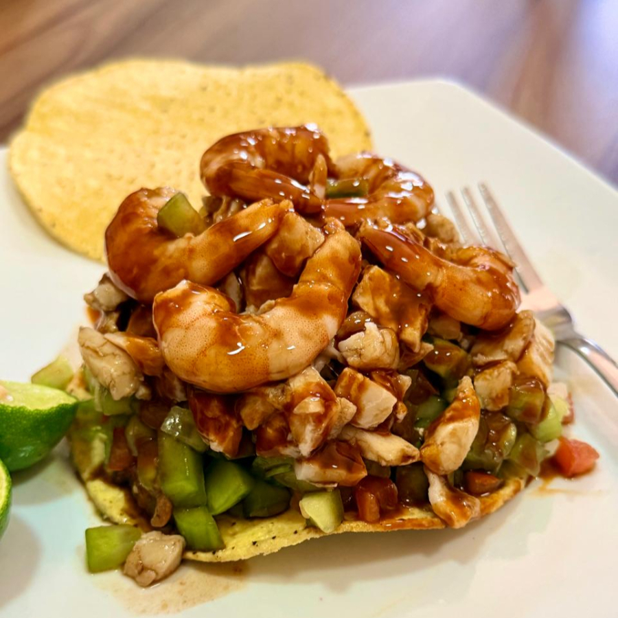 Tostada mixta
