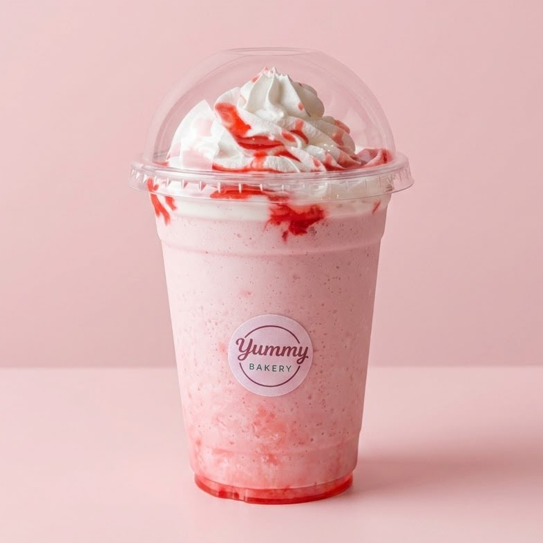 Frappe Fresas con Crema