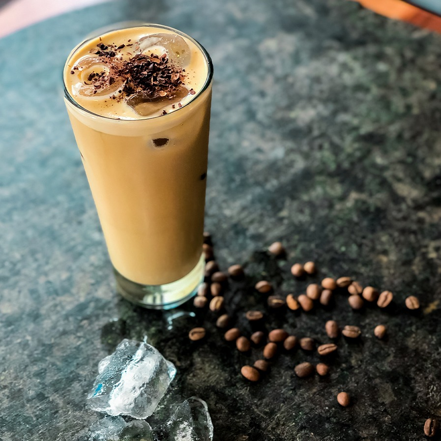 Latte Avellana Helado