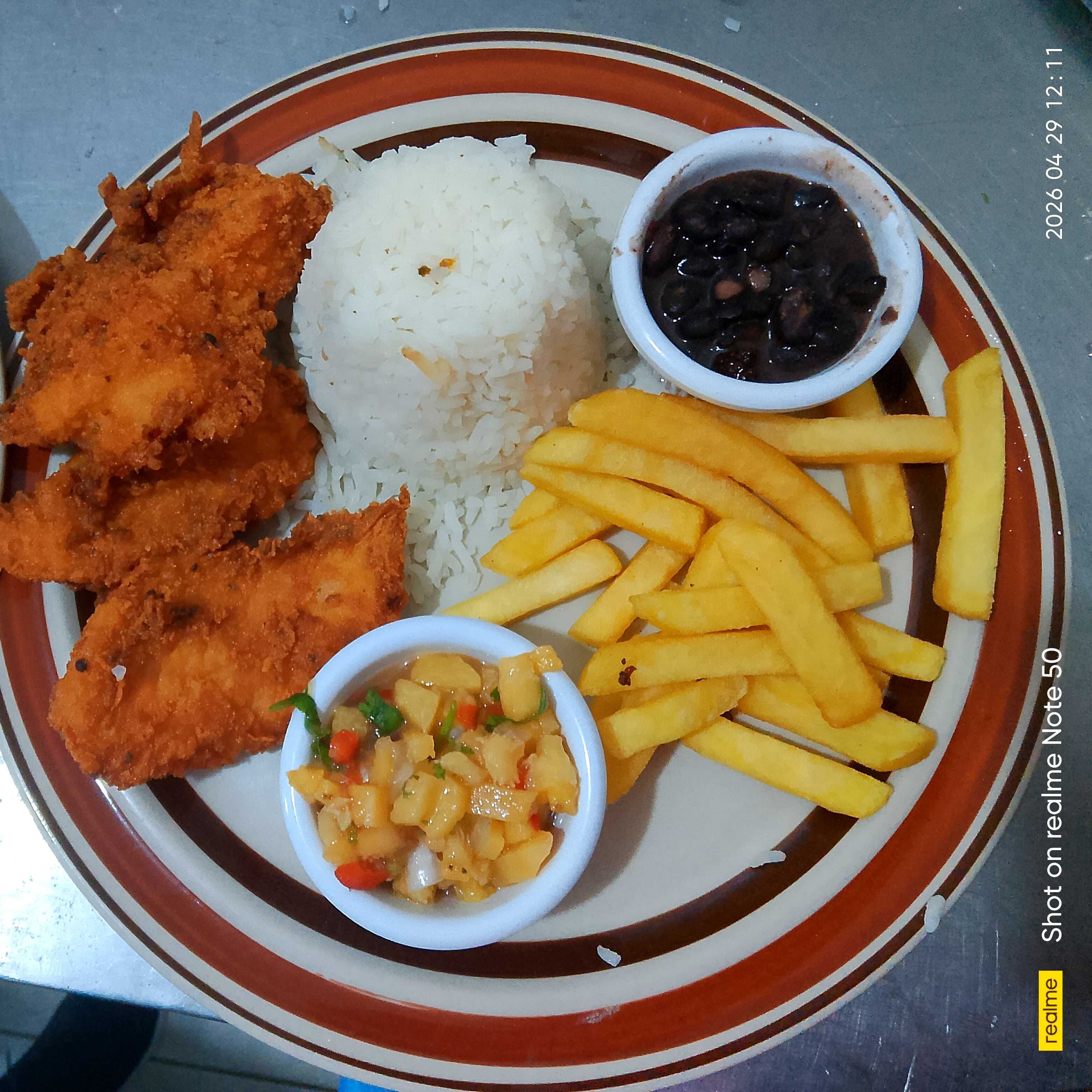 Plato Fuerte Pollo a la Plancha