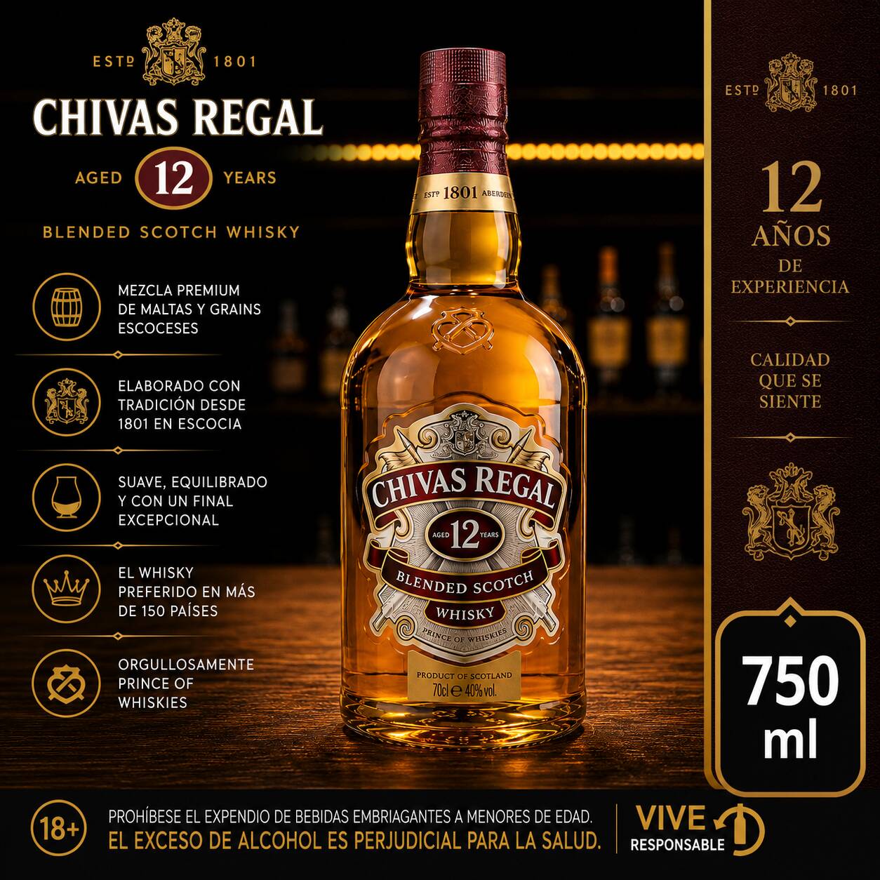 Chivas Regal X 700 Ml