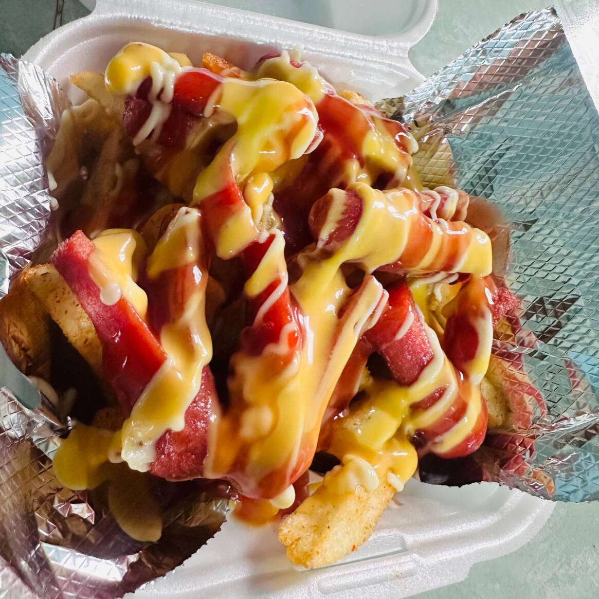 Salchipapas