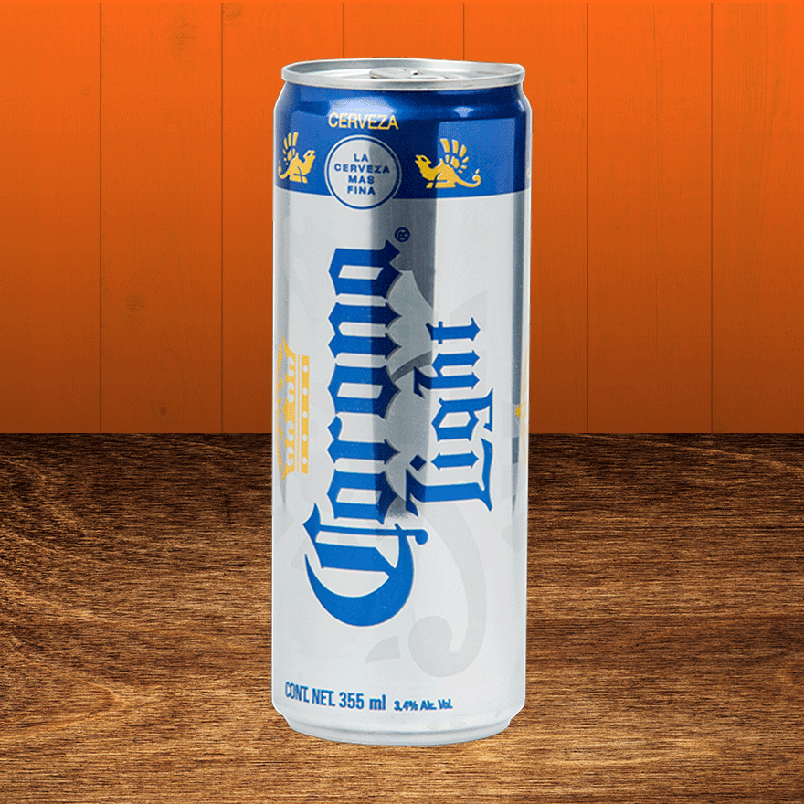 Corona Light Lata