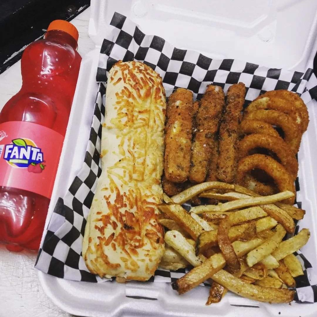 Chicken bake (combo)