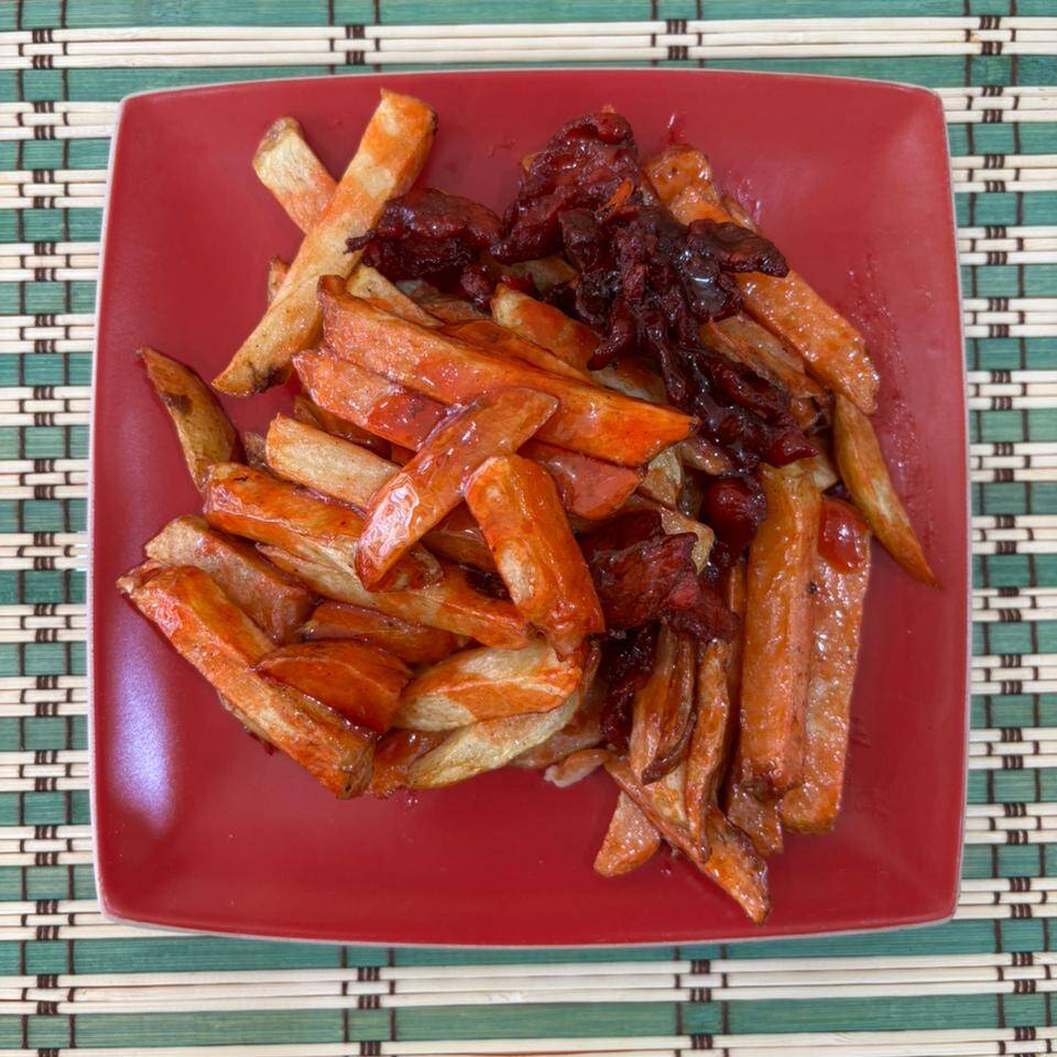 papas con cerdo