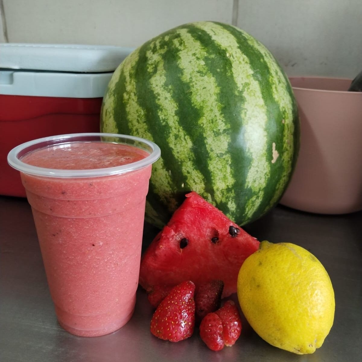 Mix Sandia, Fresa, y Limón