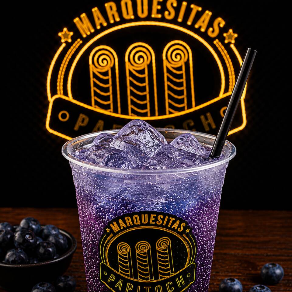 Soda Italiana Sabor a Mora Azul