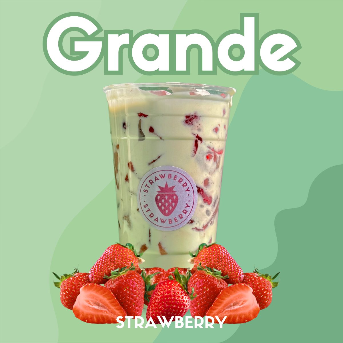 Fresas con Crema Grande