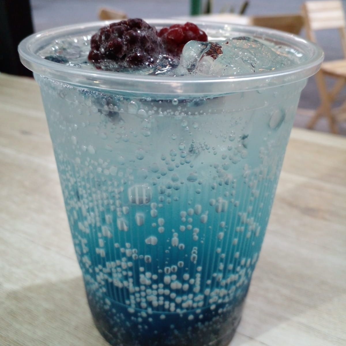 Soda Zarzamora-mora Azul
