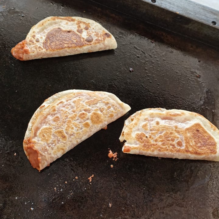 Taco de frijol
