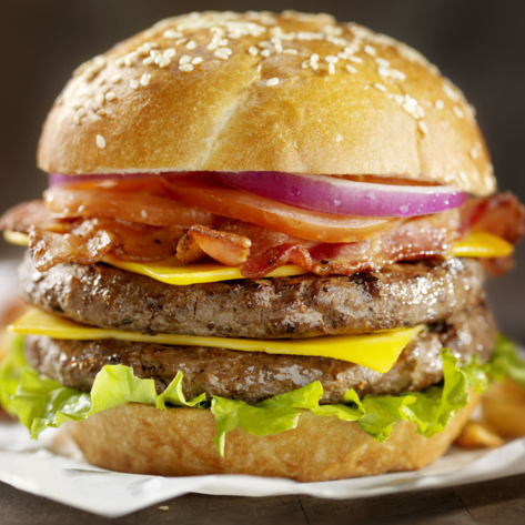 Burger Doble con Tocino