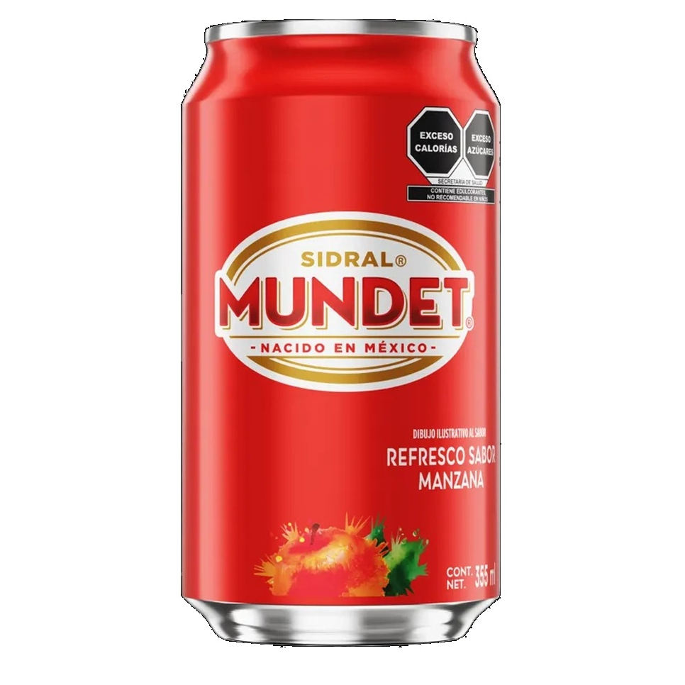 Sidral Mundet Lata de 355 Ml