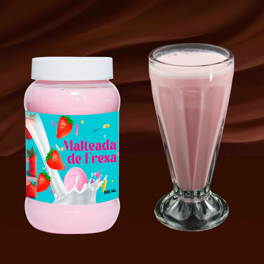 Malteada De Fresa 500 ml